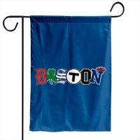 Drapeau de jardin Vintage Boston Sports Fan City Pride — Drapeaux décoratifs
