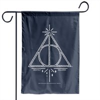Drapeau de jardin Harry Potter Symbole des Reliques de la Mort