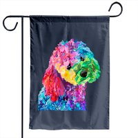 Drapeau de jardin Poodle pour les amoureux des chiens — Drapeaux décoratifs