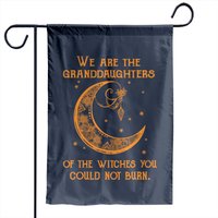 Nous Sommes Les Petites-Filles Des Sorcières Que Vous N'Avez Pas Pu Brûler Drapeau de Jardin — Drapeaux décoratifs