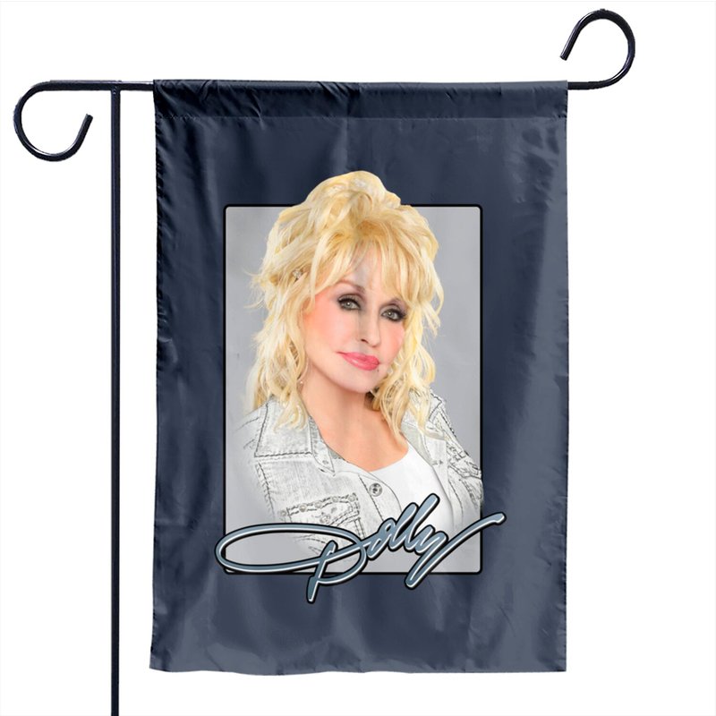 Dolly Parton Classic Garden Flag - Double-Sided Print