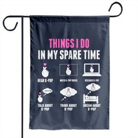 Bts Things I Do In My Spare Time Kpop Garden Flag — Decorative Flags