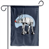 Rudolph Atat Walker Christmas Graphic Garden Flag