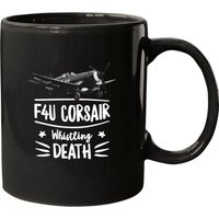 Whistling Death Mug F4U Corsair WWII Aircraft — Mugs & Tumblers