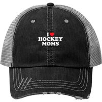Casquette Trucker I Love Hockey Moms Pullover Print