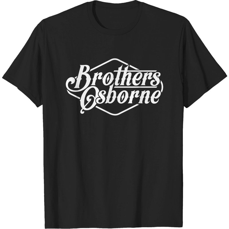 T-shirt essentiel The Brothers Osborne pour hommes en noir — T-shirts pour hommes