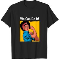 T-shirt pour hommes Rosie The Riveter We Can Do It Strong Black Woman — T-shirts pour hommes