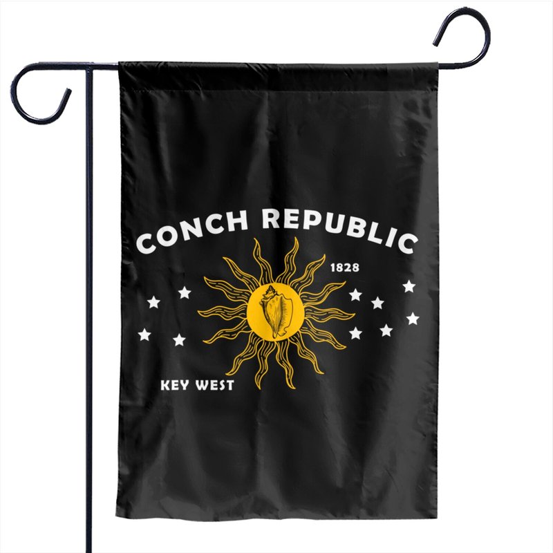 Florida Keys Conch Republic Duval Street Garden Flag