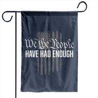 Drapeau de jardin We The People Have Had Enough — Drapeaux décoratifs