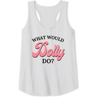 Débardeur What Would Dolly Do pour hommes en gris foncé — T-shirts pour hommes