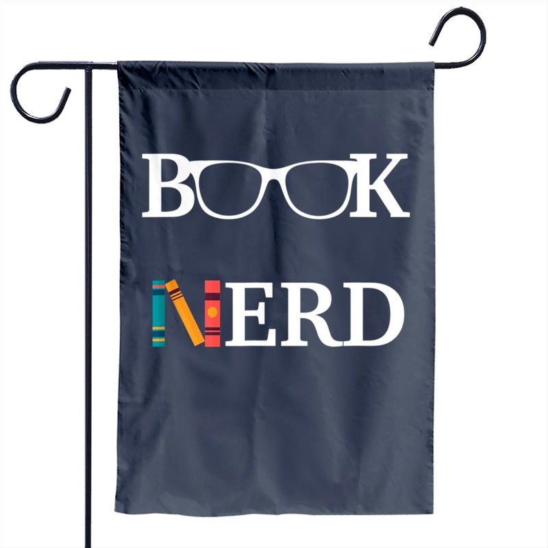 Drapeau de Jardin Book Nerd Reading — Drapeaux décoratifs