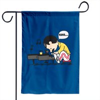 Drapeau de jardin Mama Schroeder jouant du piano Freddie Mercury — Drapeaux décoratifs