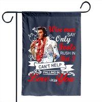 Drapeau de jardin Elvis Presley Falling In Love With You