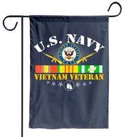 US Navy Vietnam Veteran Garden Flag