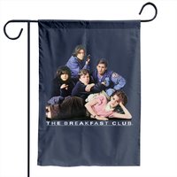Breakfast Club Group Portrait Movie Logo Garden Flag — Decorative Flags