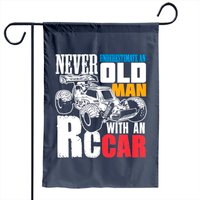 Rc Car Racing Garden Flag for RC Car Enthusiasts — Decorative Flags