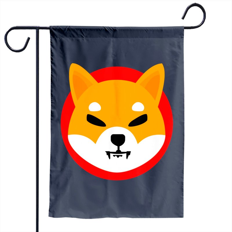 Shiba Inu Coin Doge Killer Crypto Garden Flag — Decorative Flags