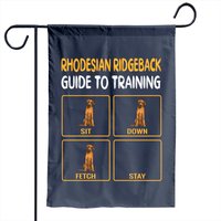 Rhodesian Ridgeback Training Dog Obedience Garden Flag