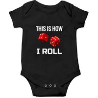 Craps Onesie Red Dice This Is How I Roll Casino
