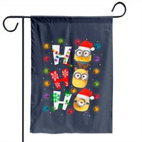 Drapeau de jardin Minion Noël pour usage extérieur — Drapeaux décoratifs