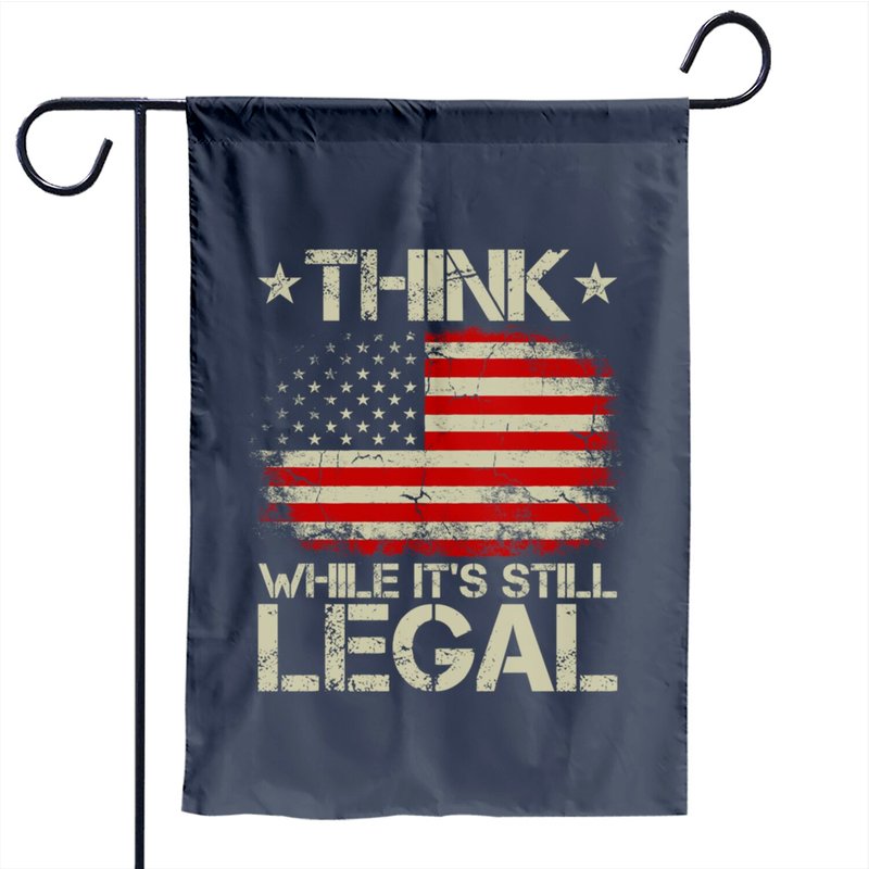 Vintage Old American Flag Garden Flag — Decorative Flags