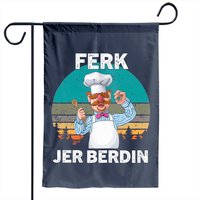 Drapeau de jardin vintage Ferk Jer Berdin