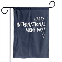 Drapeau de jardin pour la Journée internationale des hommes