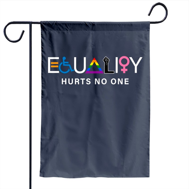 Equality Hurts No One LGBT Equality Gay Pride Garden Flag