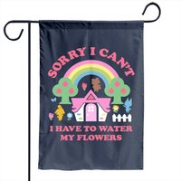 Animal Crossing Water My Flowers Garden Flag
