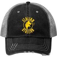 Casquette Rocky Distressée Jaune avec Ajustement Personnalisé