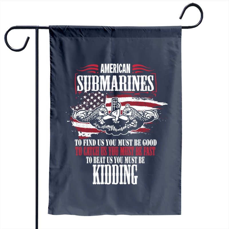 US Military Submarine Garden Flag for Veteran Submariners — Decorative Flags