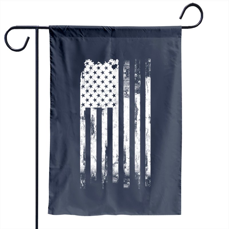 Distressed USA America Flag Garden Flag — Decorative Flags