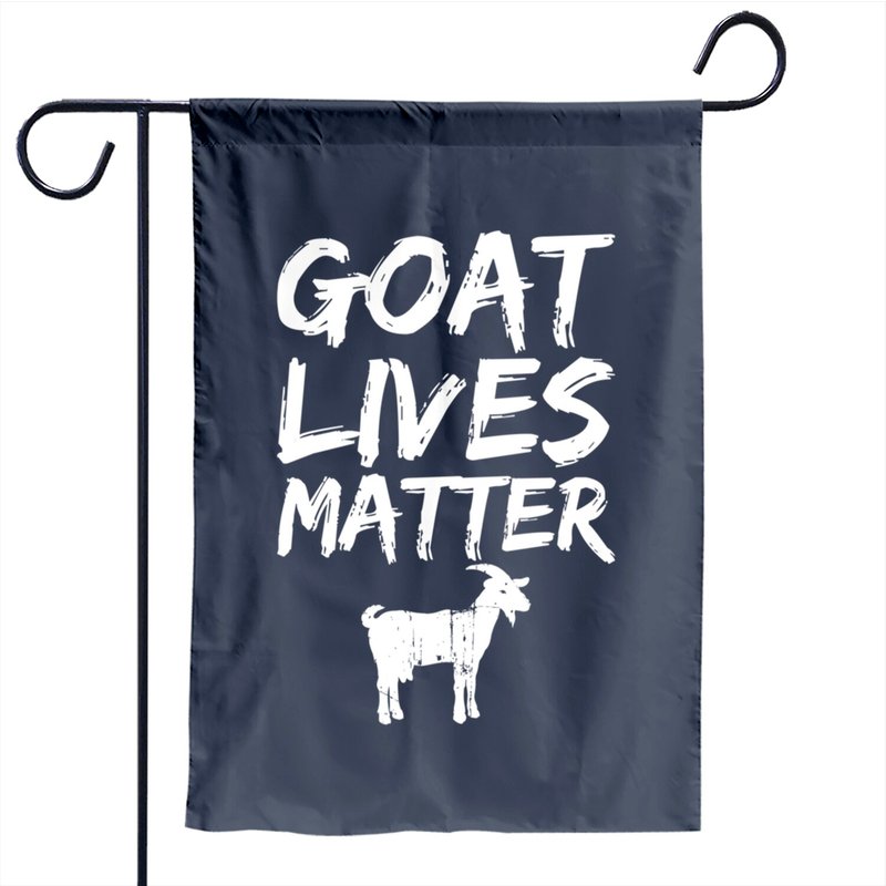 Goat Lives Matter Garden Flag for Goat Lovers — Decorative Flags