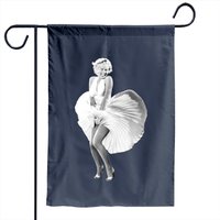 Marilyn Monroe Classic Dress Pose Garden Flag