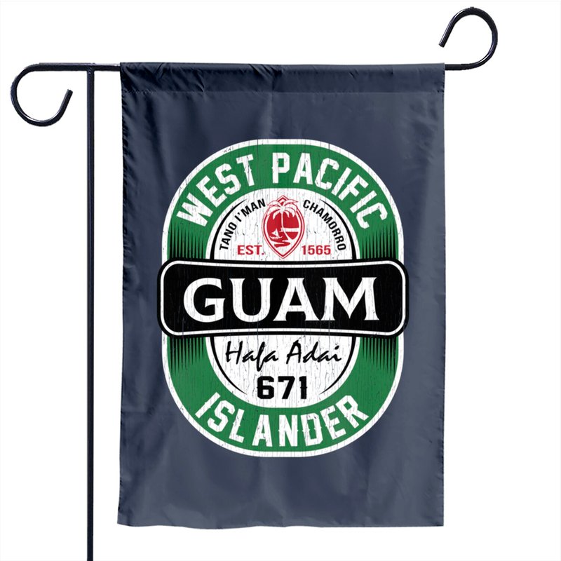 Hafa Adai Vintage Guam Garden Flag — Decorative Flags