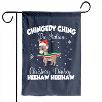 Dominick The Christmas Donkey Garden Flag