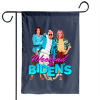 Drapeau de Jardin Weekend At Biden — Drapeaux décoratifs