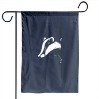 Drapeau de jardin Badger - Impression double face pour usage extérieur — Drapeaux décoratifs