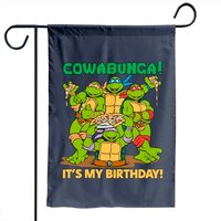 Birthday Ninja Garden Flag - Mutant Ninja Turtles — Decorative Flags