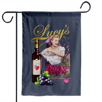 Drapeau de jardin I Love Lucy Bitter Grapes