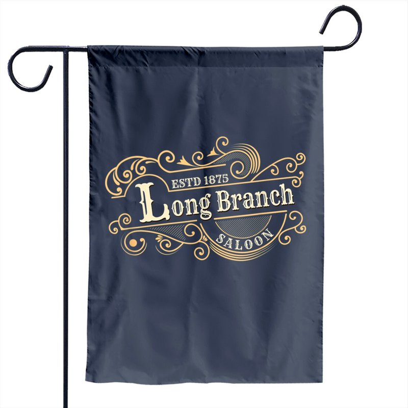 Gunsmoke Long Branch Saloon Garden Flag — Decorative Flags