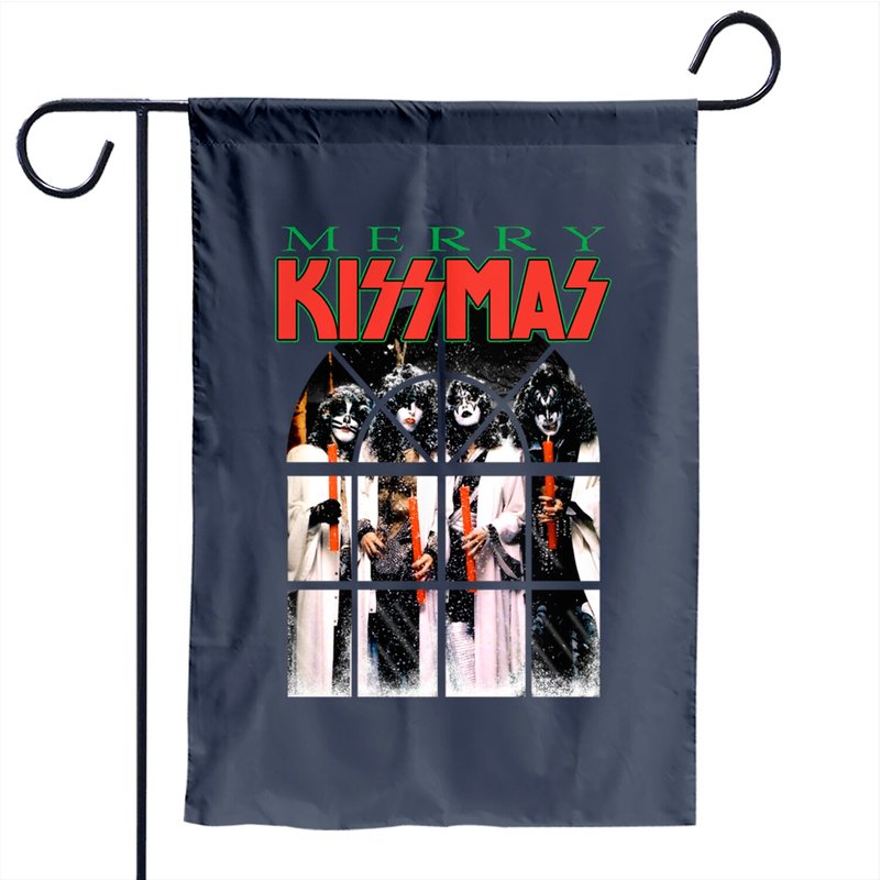 Merry Kissmas 1997 Garden Flag — Decorative Flags