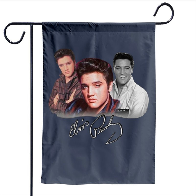 Elvis Presley Music Lover Garden Flag - Double-Sided Print — Decorative Flags