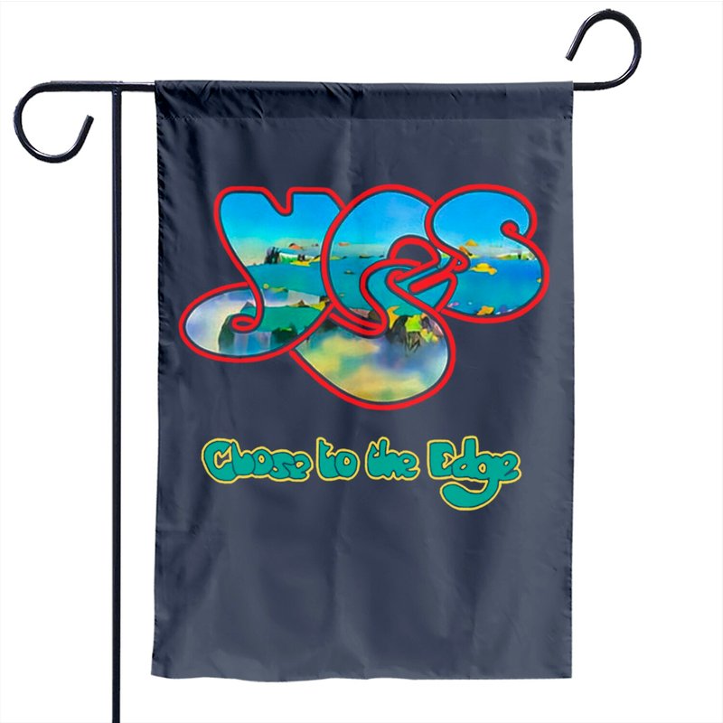 Yes Close To The Edge Band Logo Decorative Flag — Decorative Flags