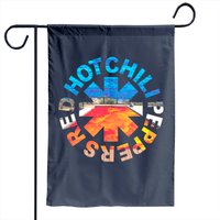 Drapeau de jardin Red Hot Chili Peppers Californication Asterisk — Drapeaux décoratifs