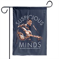 Elvis Presley Suspicious Minds Garden Flag for Outdoor Use — Decorative Flags