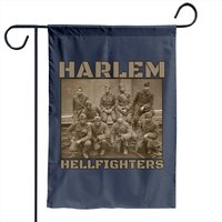 Black Military History USA Harlem Hellfighters Garden Flag