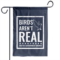 Drapeau de jardin Birds Aren't Real Government Drones — Drapeaux décoratifs