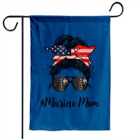 Marine Mom Garden Flag for Outdoor Use