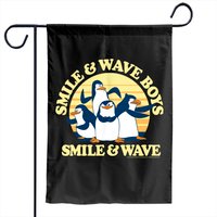 Madagascar Penguins Sunset Text Poster Garden Flag